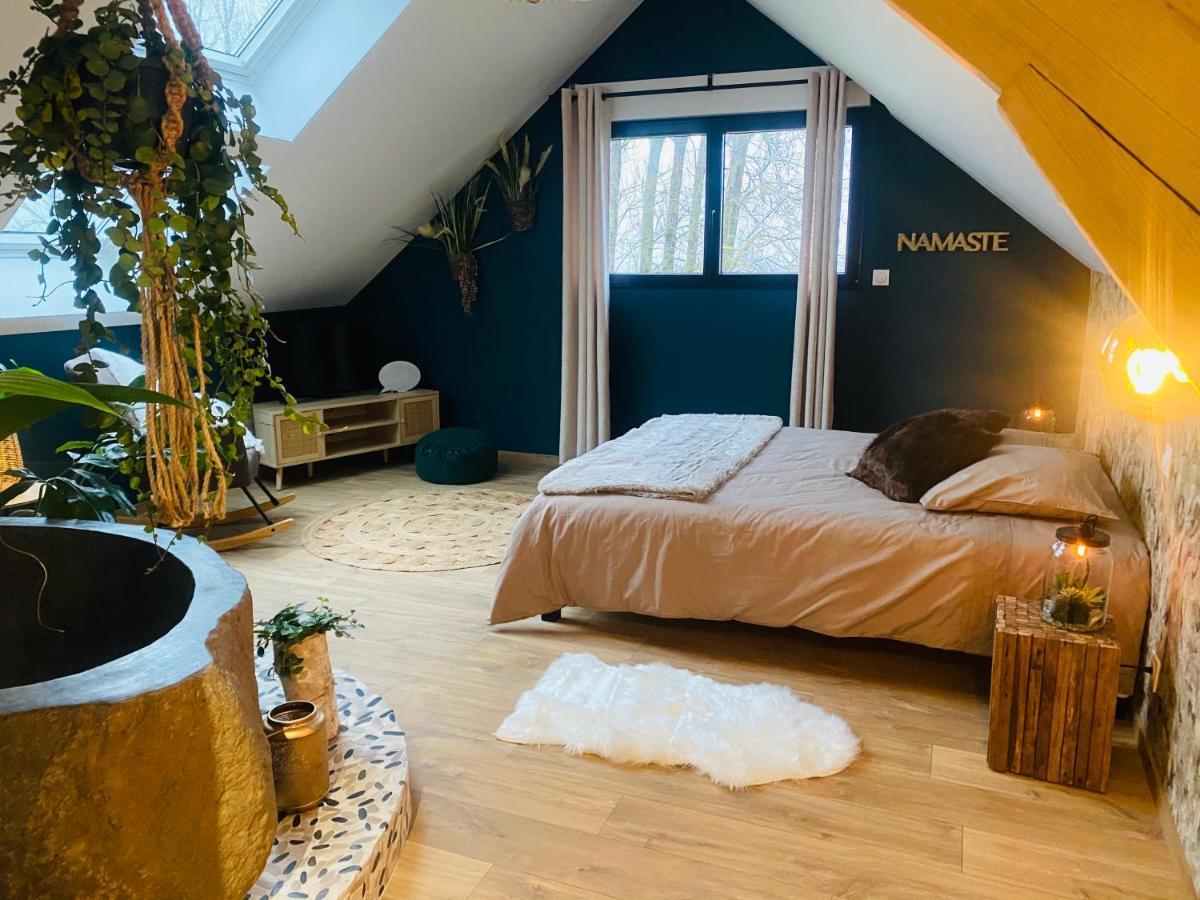 グイネス Ferme "Les Flaquettes" Bed & Breakfast エクステリア 写真